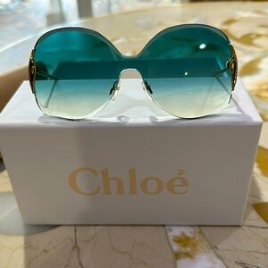 Brand new Chloe’ rimless sunglasses